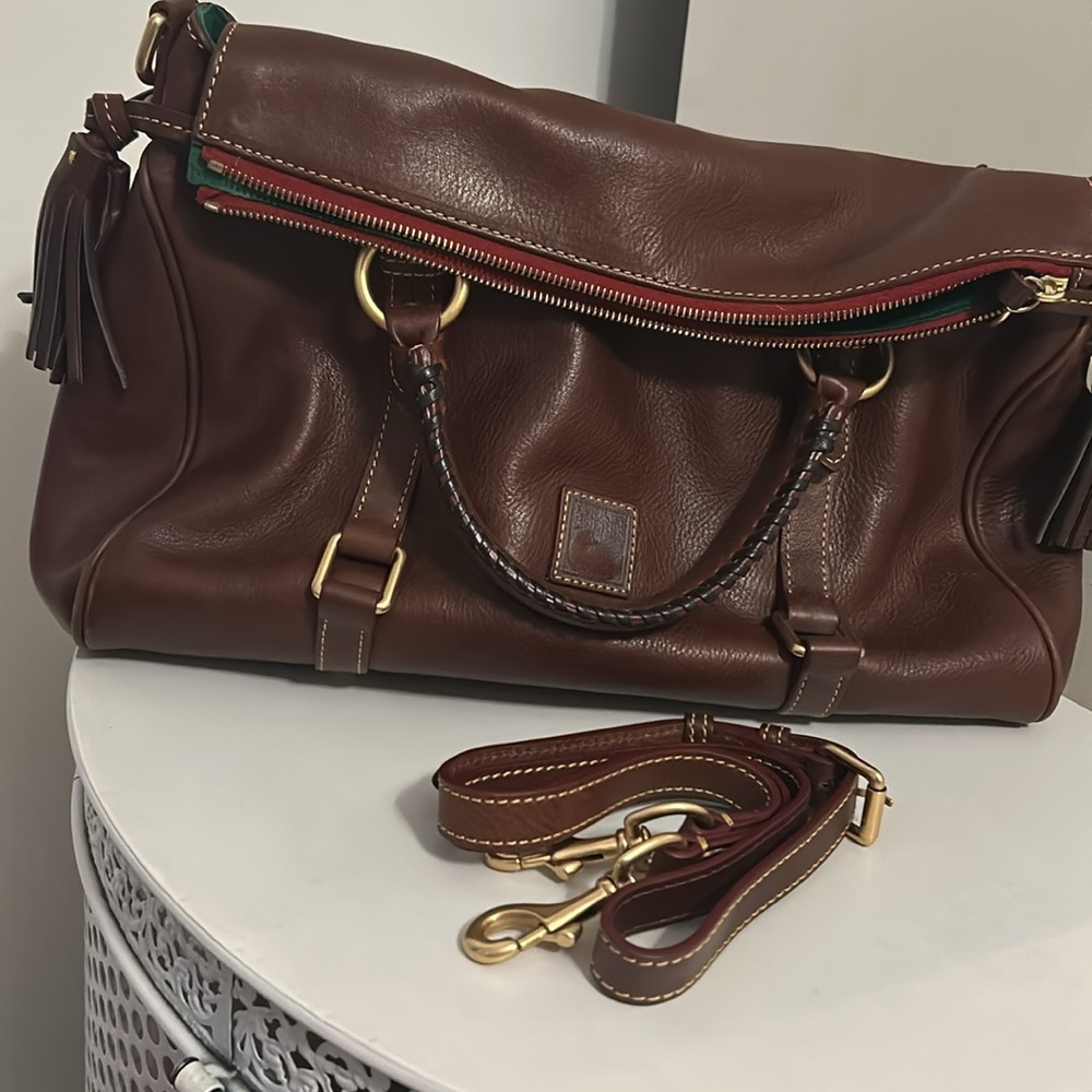 Dooney & Bourke Florentine Leather Satchel💕 - Picture 6 of 6